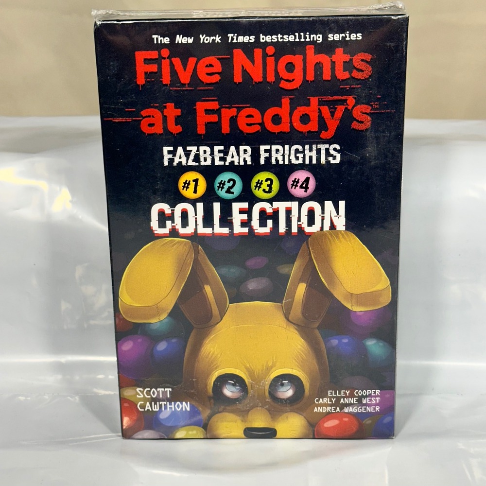 Five Nights at Freddys Fazbear Frights‎ Collection Books 1-4 Box Set Excellent